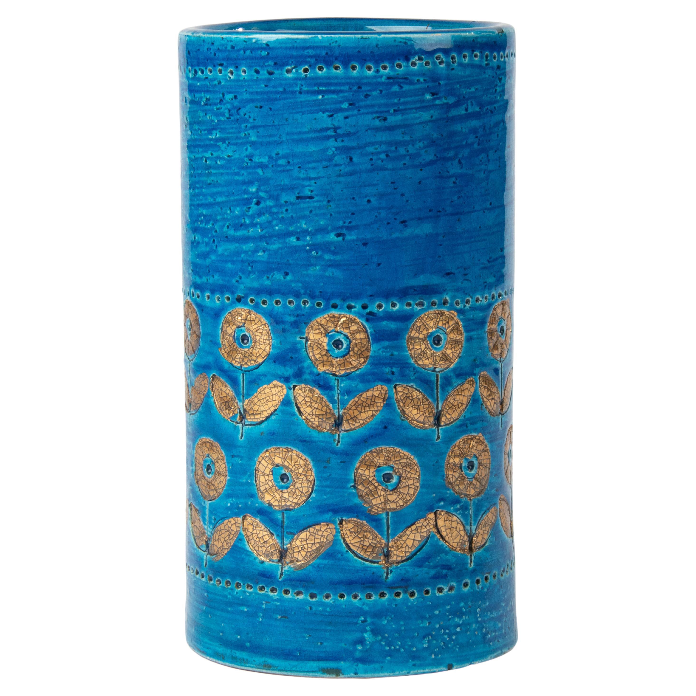 Moderne Keramikvase aus der Mitte des Jahrhunderts – Bitossi  im Angebot