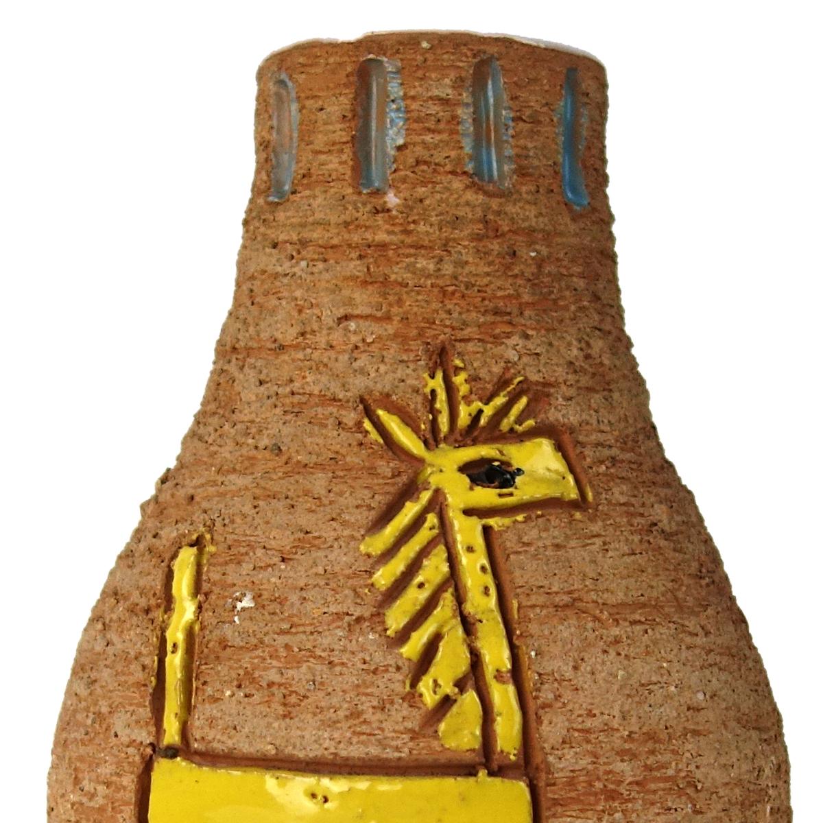 Mid-Century Modern Ceramic Vase by Italian Maker Fratelli Fanciullacci For Sale 5