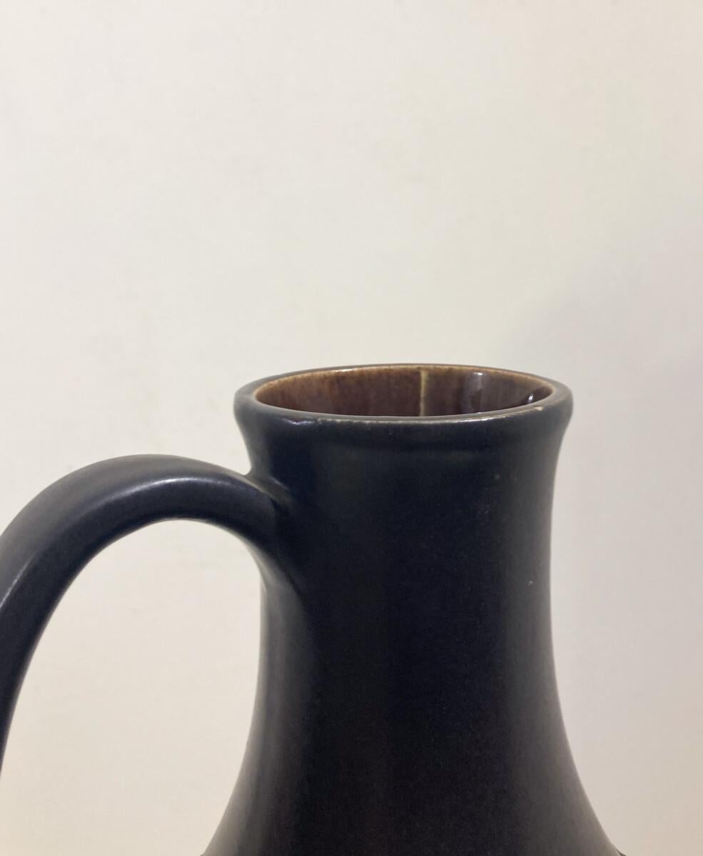 Vaso in ceramica di metà secolo, Germania, anni '70 in vendita 3