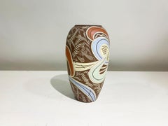 Mid-Century Modern Ceramic Vase numbered 22/25, France , Circa 1950's