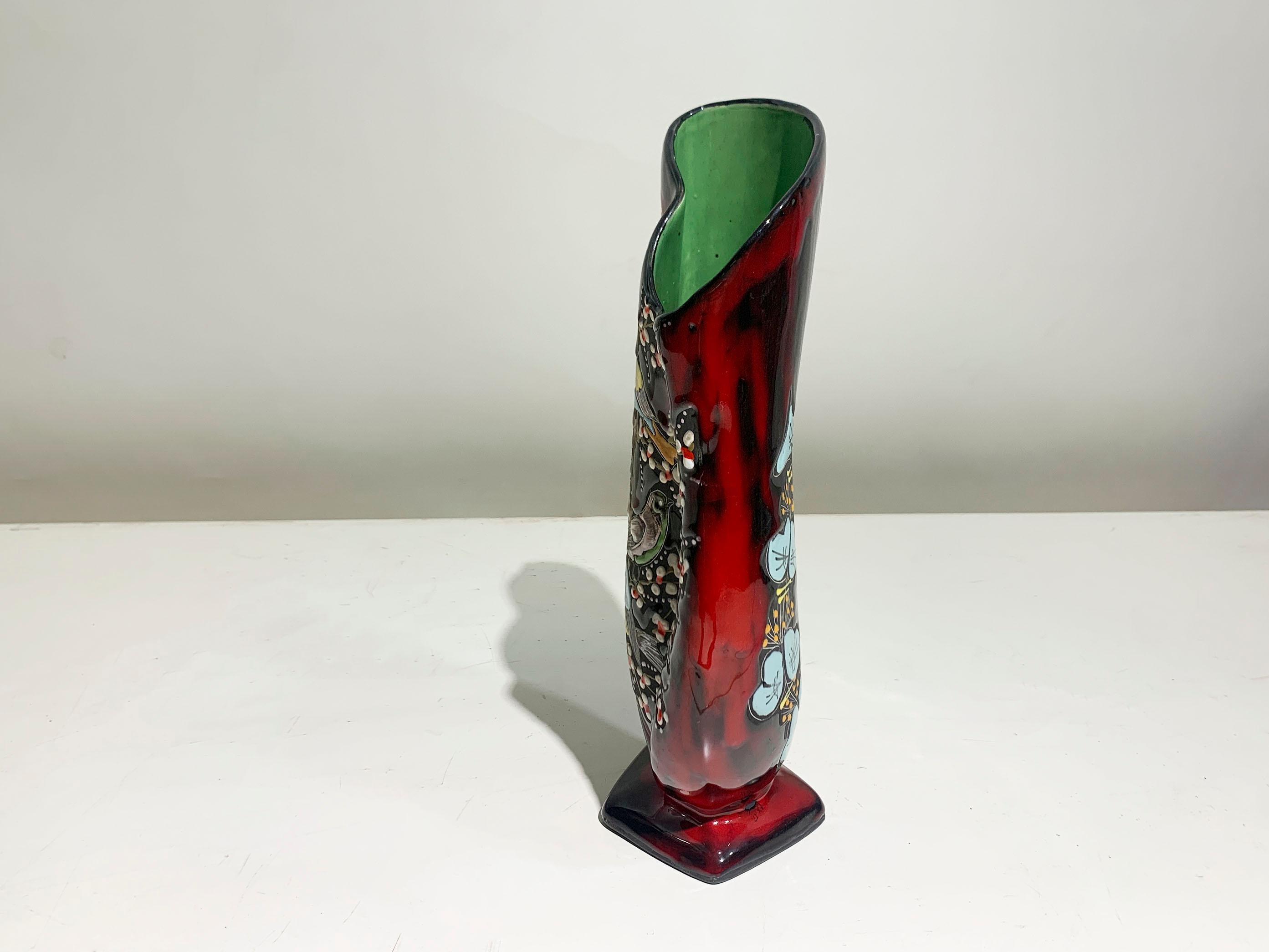 Vaso in ceramica di metà secolo moderno numerato 43, Italia, circa anni '50 In condizioni buone in vendita a Beirut, LB