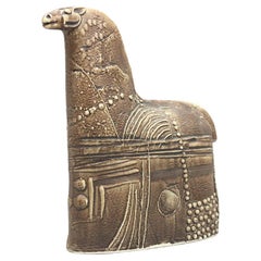 Mid century modern ceramics Bertil Vallien ‘Horse’ Sculpture