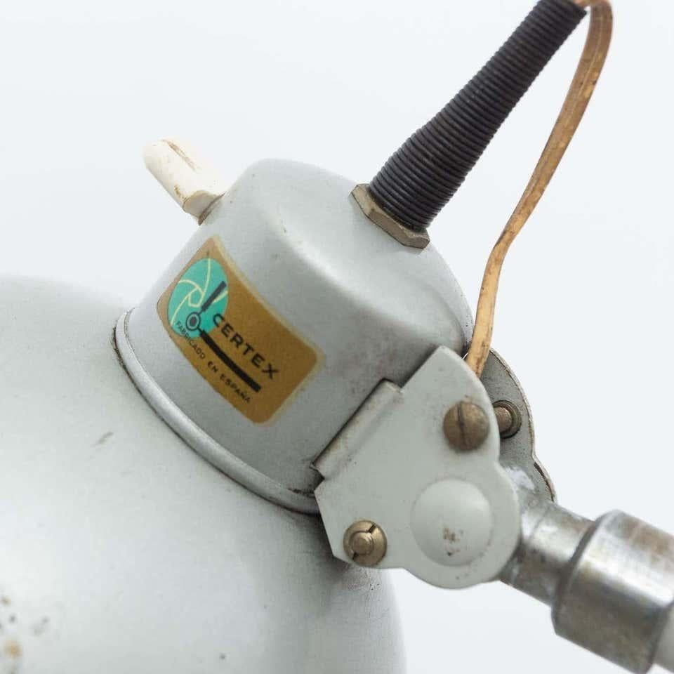 Metal Mid-Century Modern Certex Table Lamp, circa 1960 For Sale