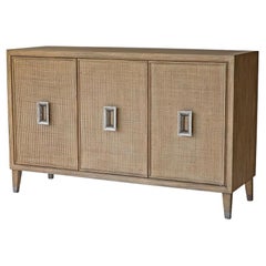 Mid-Century Modern Cerused Credenza