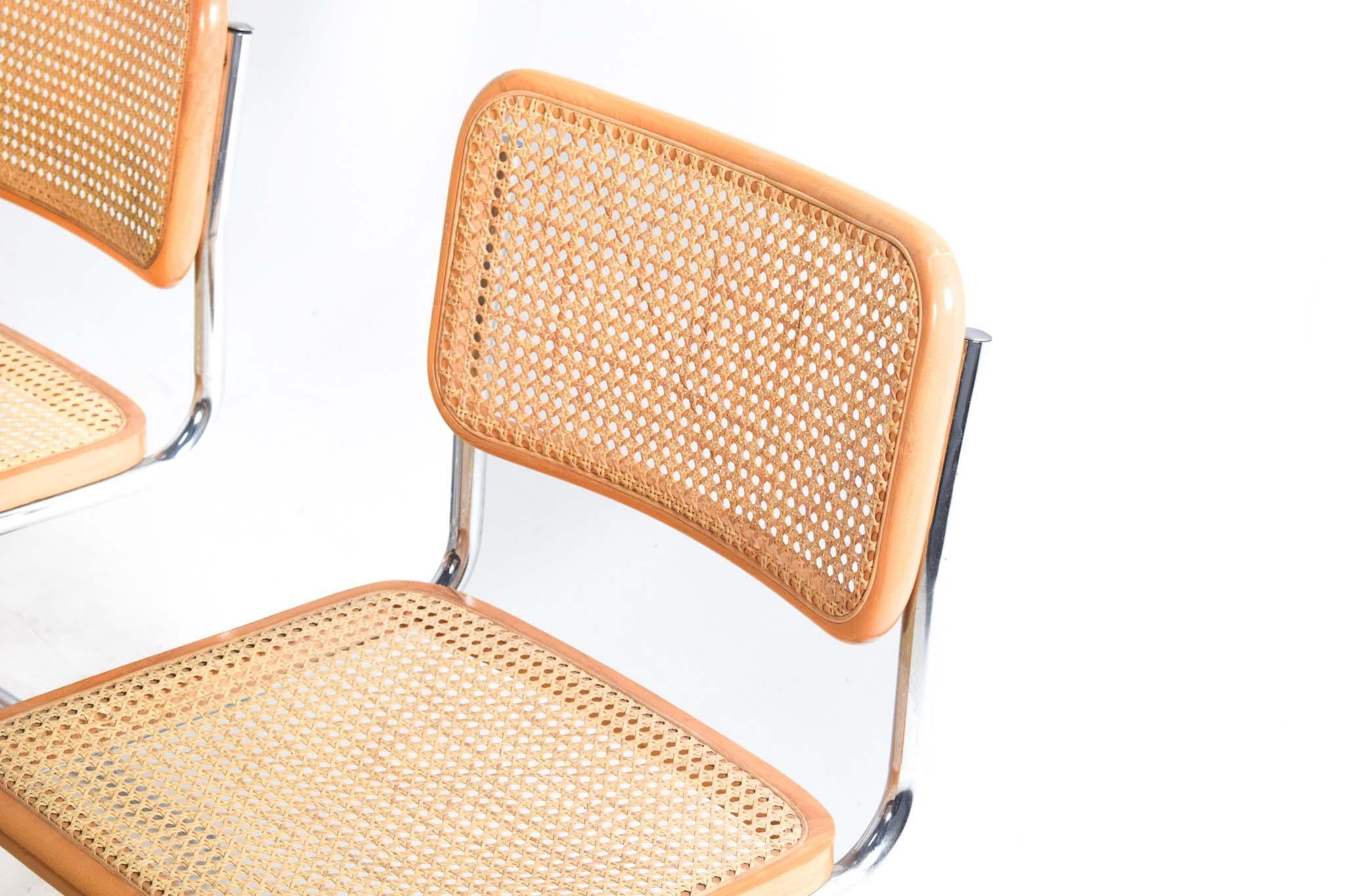 20th Century Mid Century Modern Cesca Chair by Marcel Breuer for Knoll For Sale