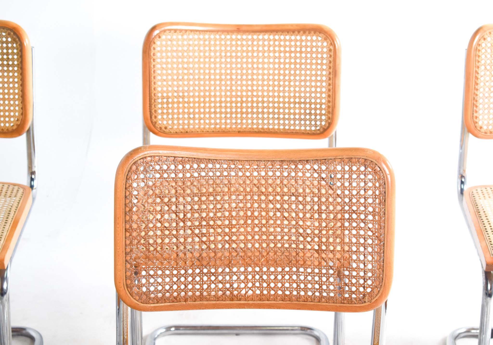 Mid Century Modern Cesca Chair by Marcel Breuer for Knoll For Sale 2