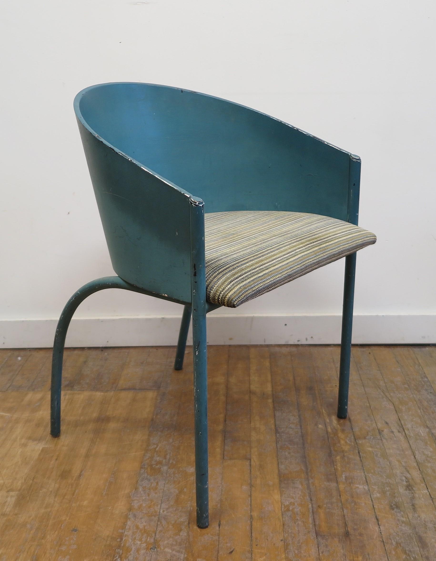 Late 20th Century Mid-Century Modern Chair Attributed to Phillip Starck