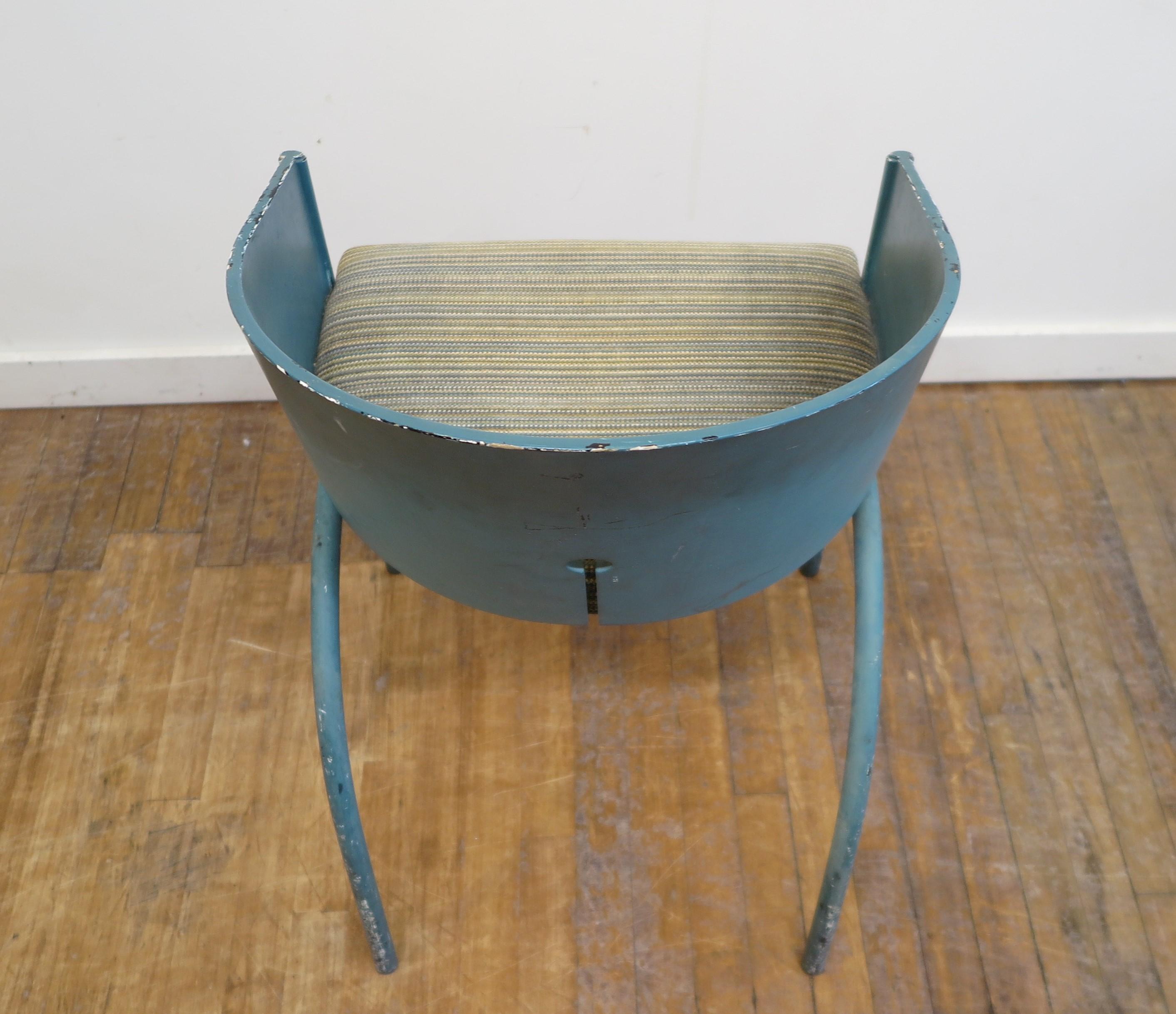 Mid-Century Modern Chair Attributed to Phillip Starck 1