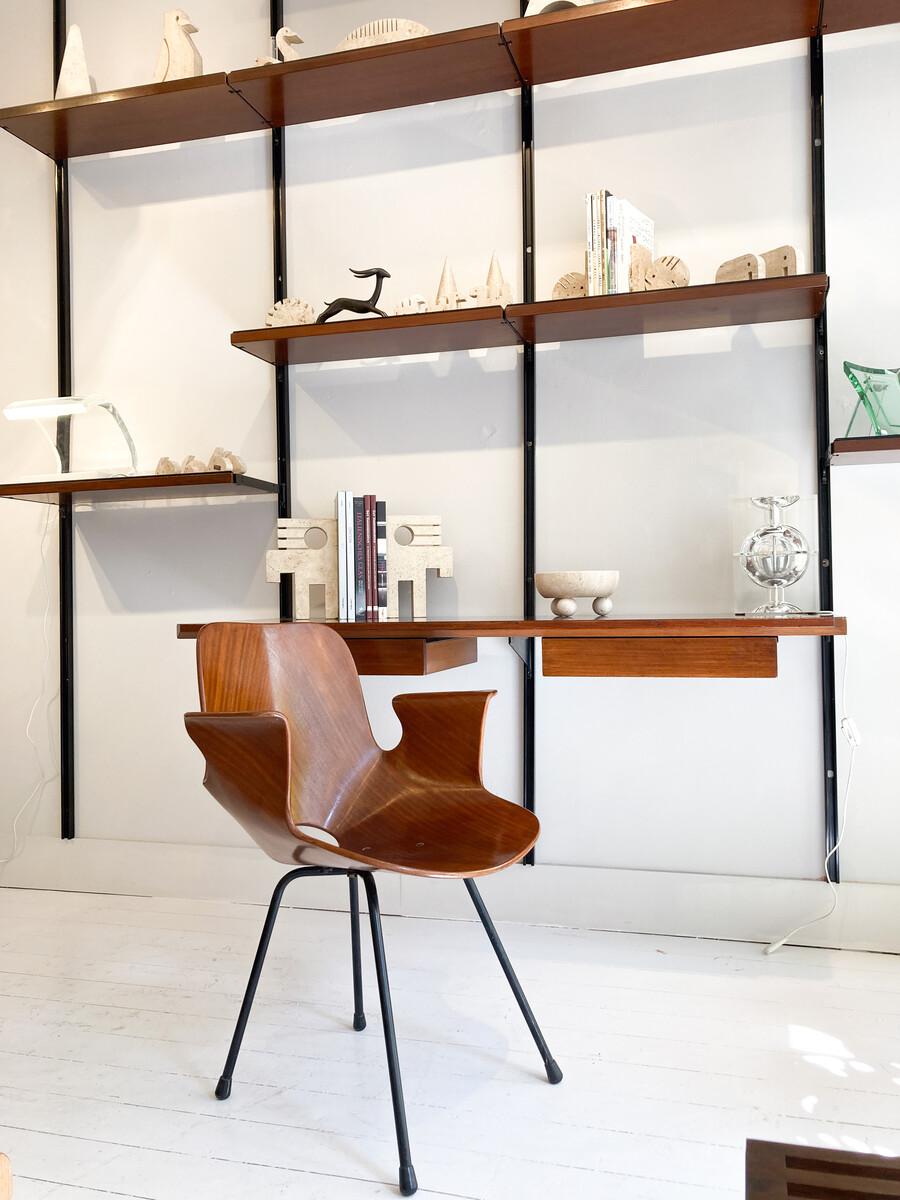 Mid-Century Modern Chair 'Medea' by Vittorio Nobili for Fratelli Tagliabue In Good Condition For Sale In Brussels, BE