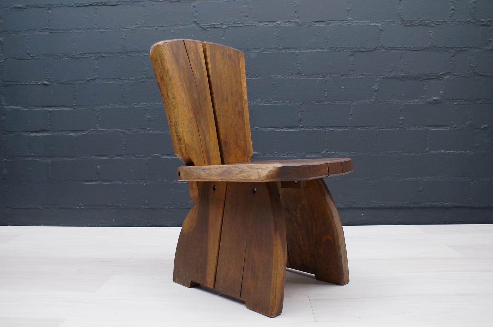 Französischer Prvincial-Stuhl aus Holz, 1960er Jahre (Französische Provence) im Angebot