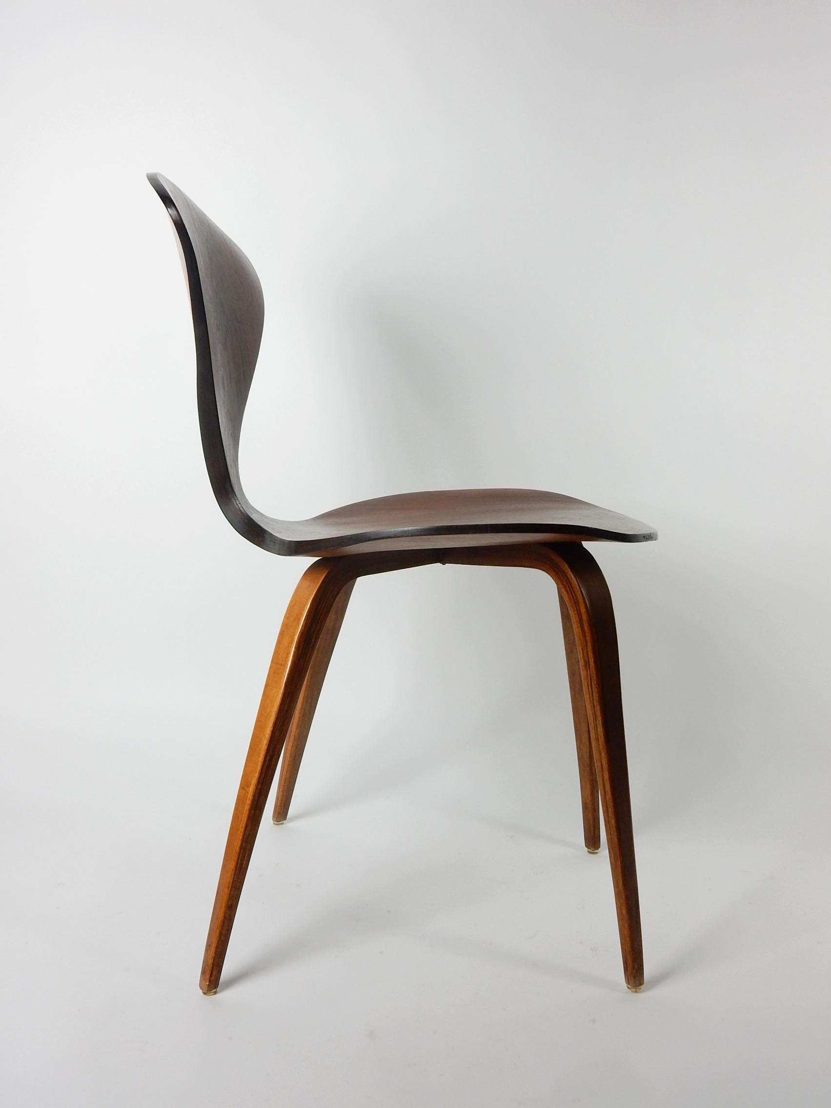 Mid-Century Modern Chair Norman Cherner Design for Plycraft 2
