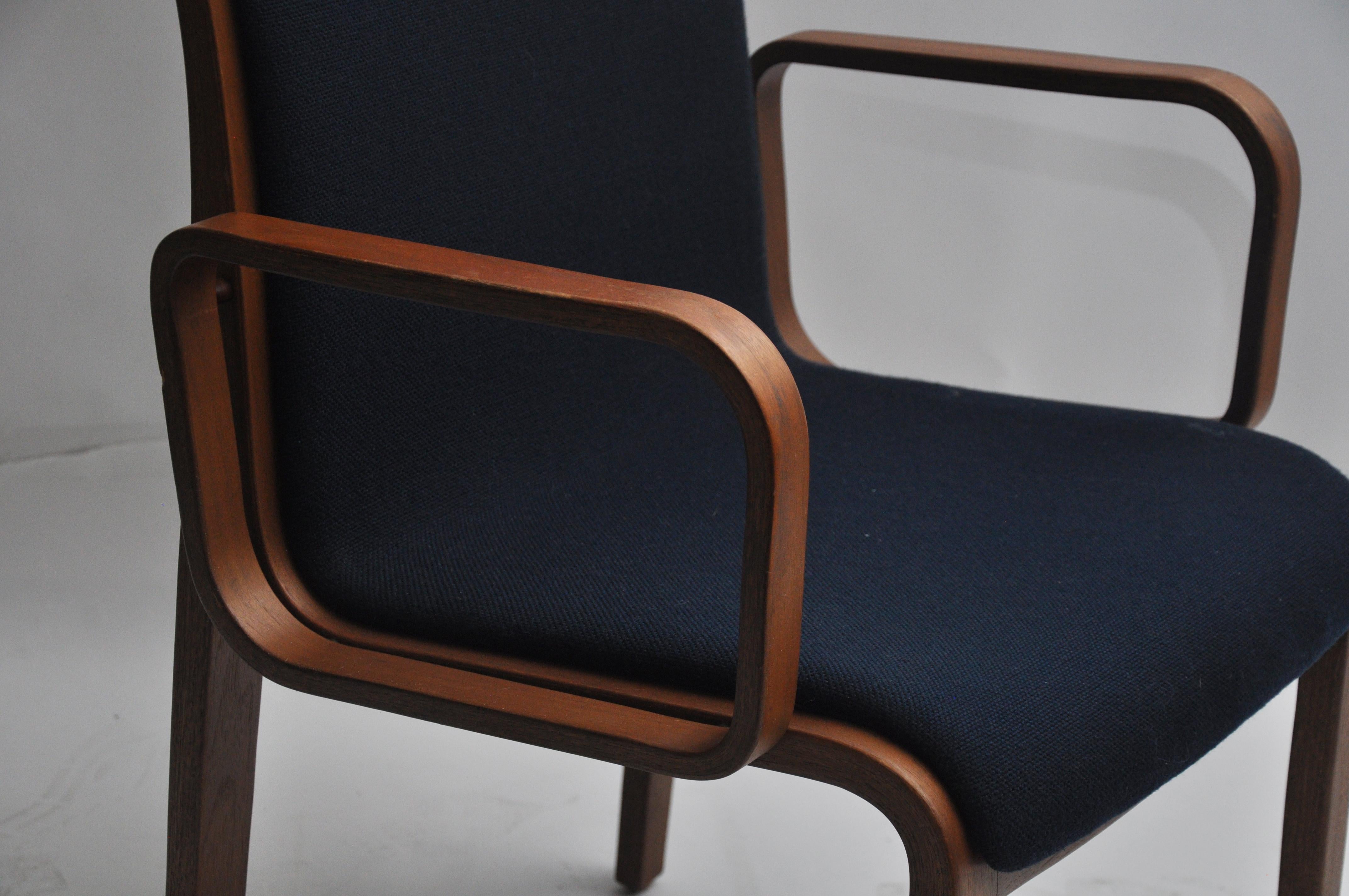 Late 20th Century Mid-Century Modern Chair, Pair For Sale