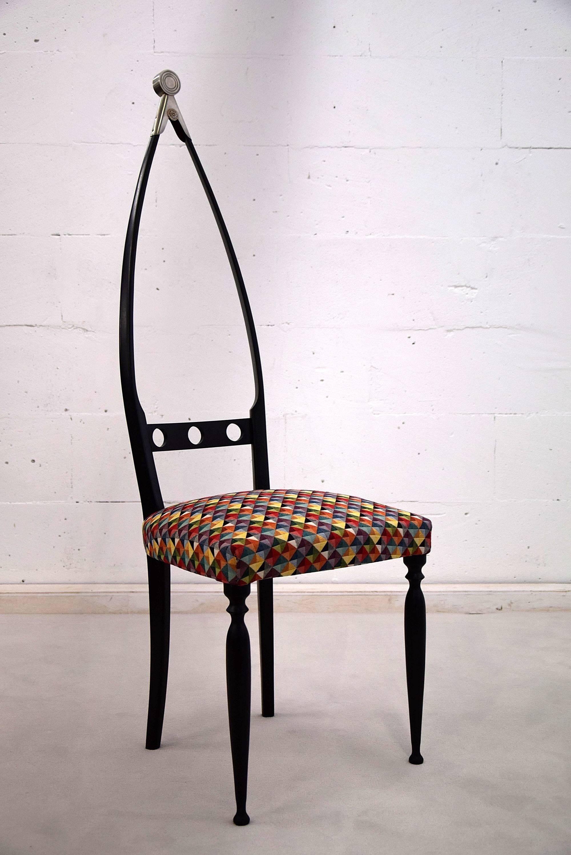 Moderne Stühle aus der Mitte des Jahrhunderts von Pozzi und Verga im Zustand „Gut“ im Angebot in Weesp, NL