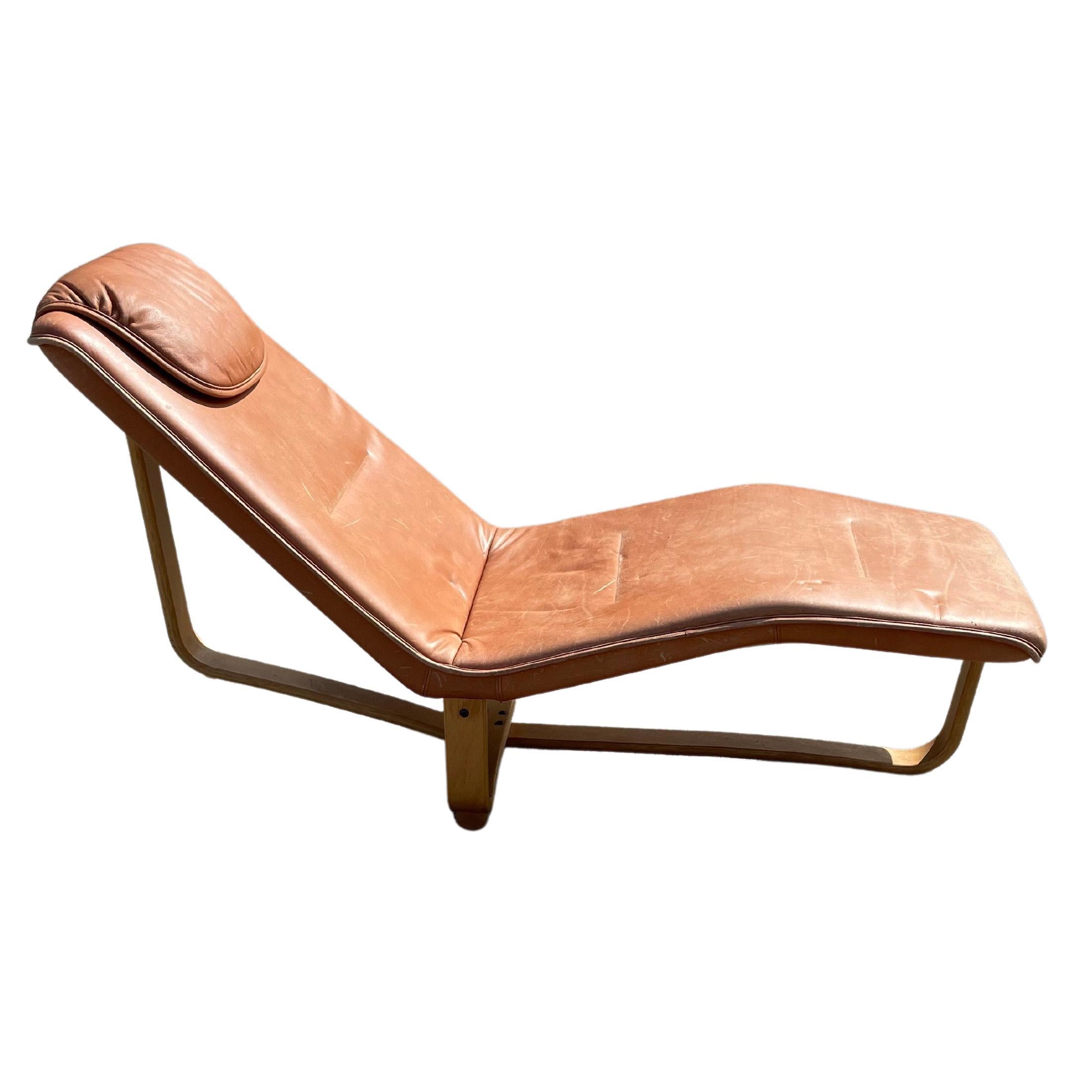 Mid-Century Modern Chaise Longue by Ingmar & Knut Relling for Westnofa