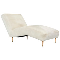 Moderne Chaiselongue / Liege aus der Jahrhundertmitte:: ca. 1960er Jahre Moderne Chaiselongue / Liege aus der Jahrhundertmitte:: ca. 1960er Jahre