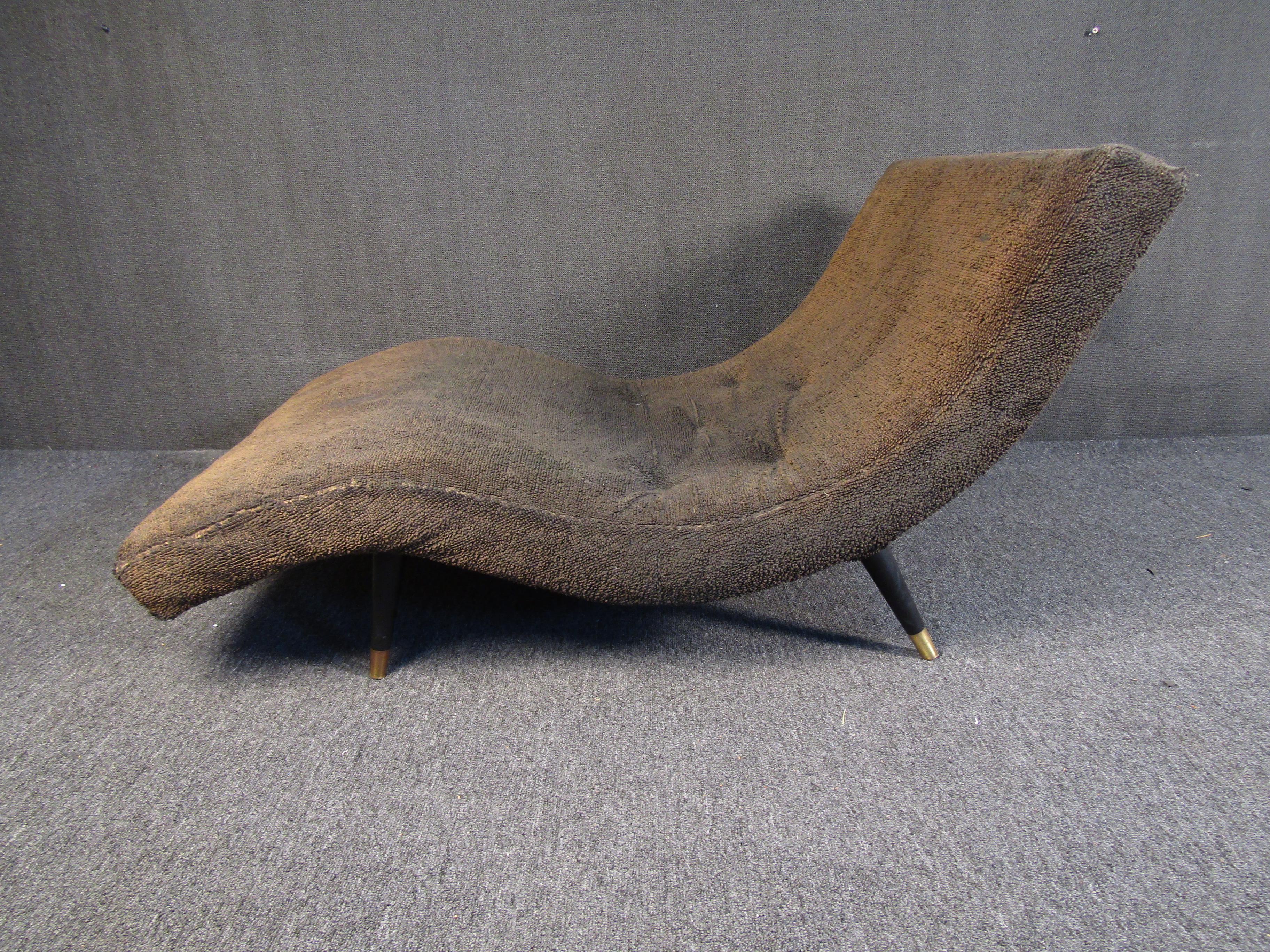 mid century modern chaise lounge sofa