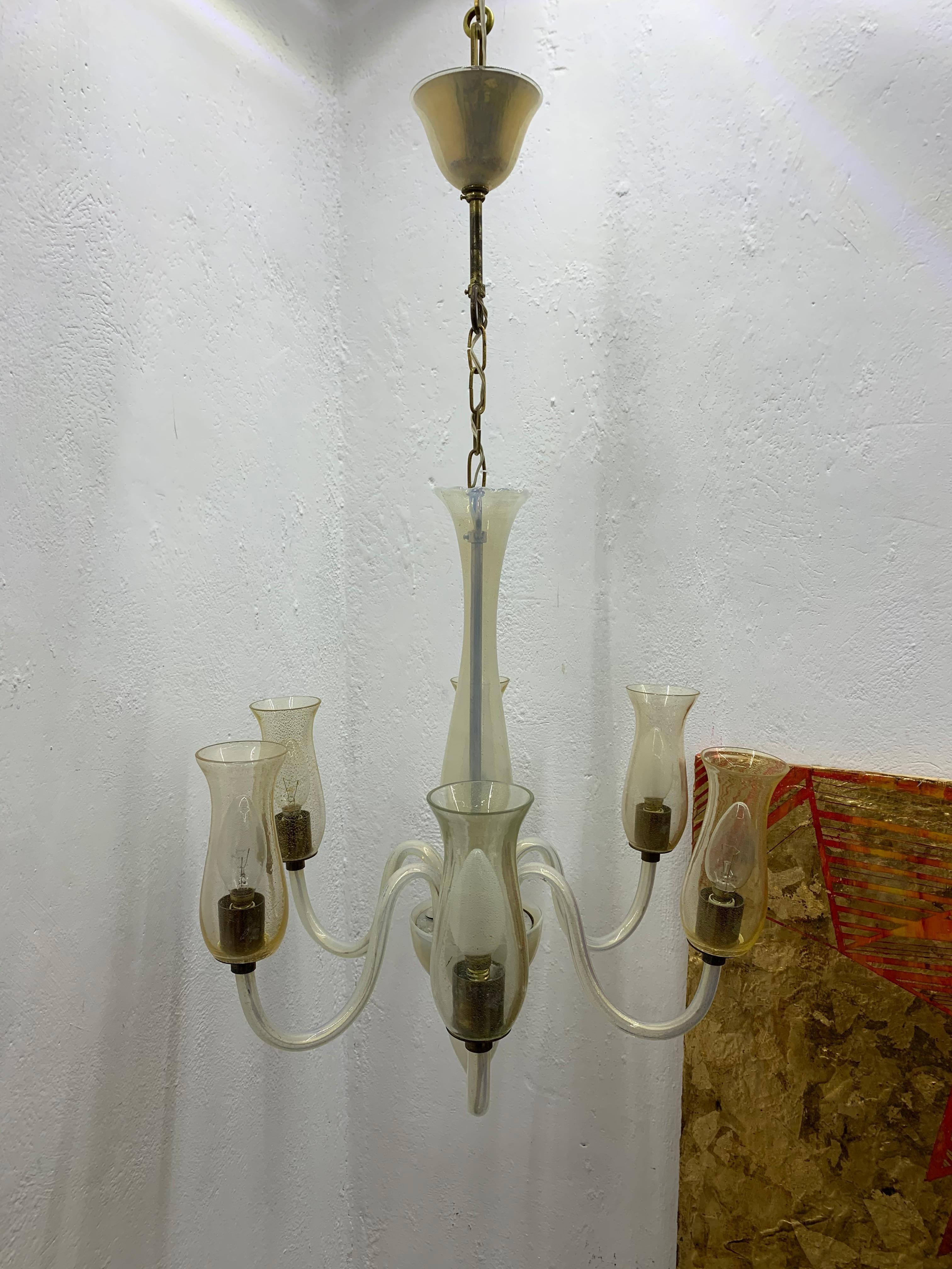 Lampadario a 6 luci 