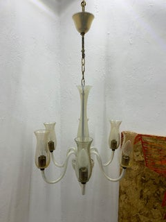 Mid-Century Modern Chandelier by Cenedese in Murano Glass, circa 1970