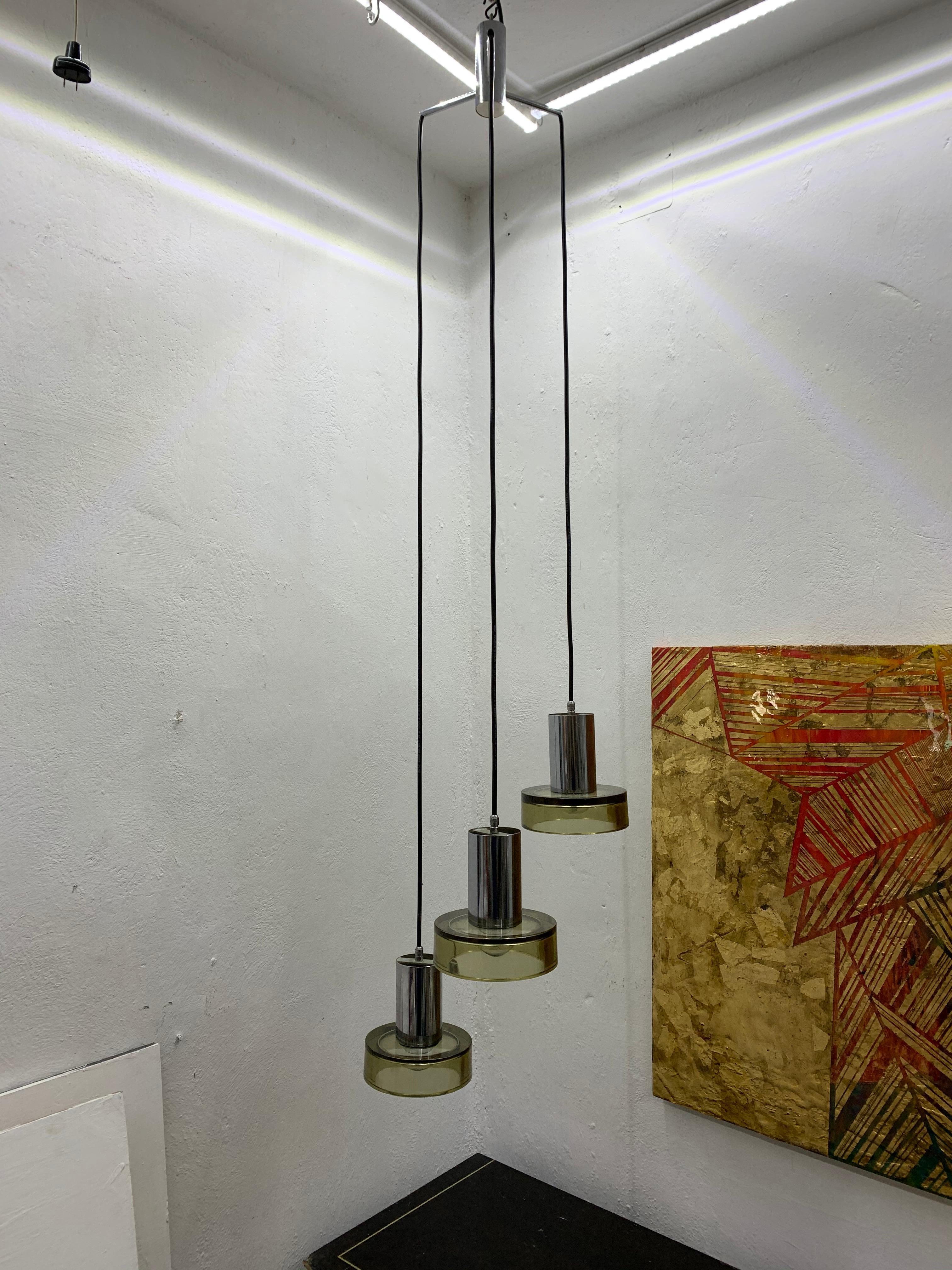 Mid-Century Modern Chandelier by Flavio Poli for Seguso, Italy, circa 1970 For Sale 2