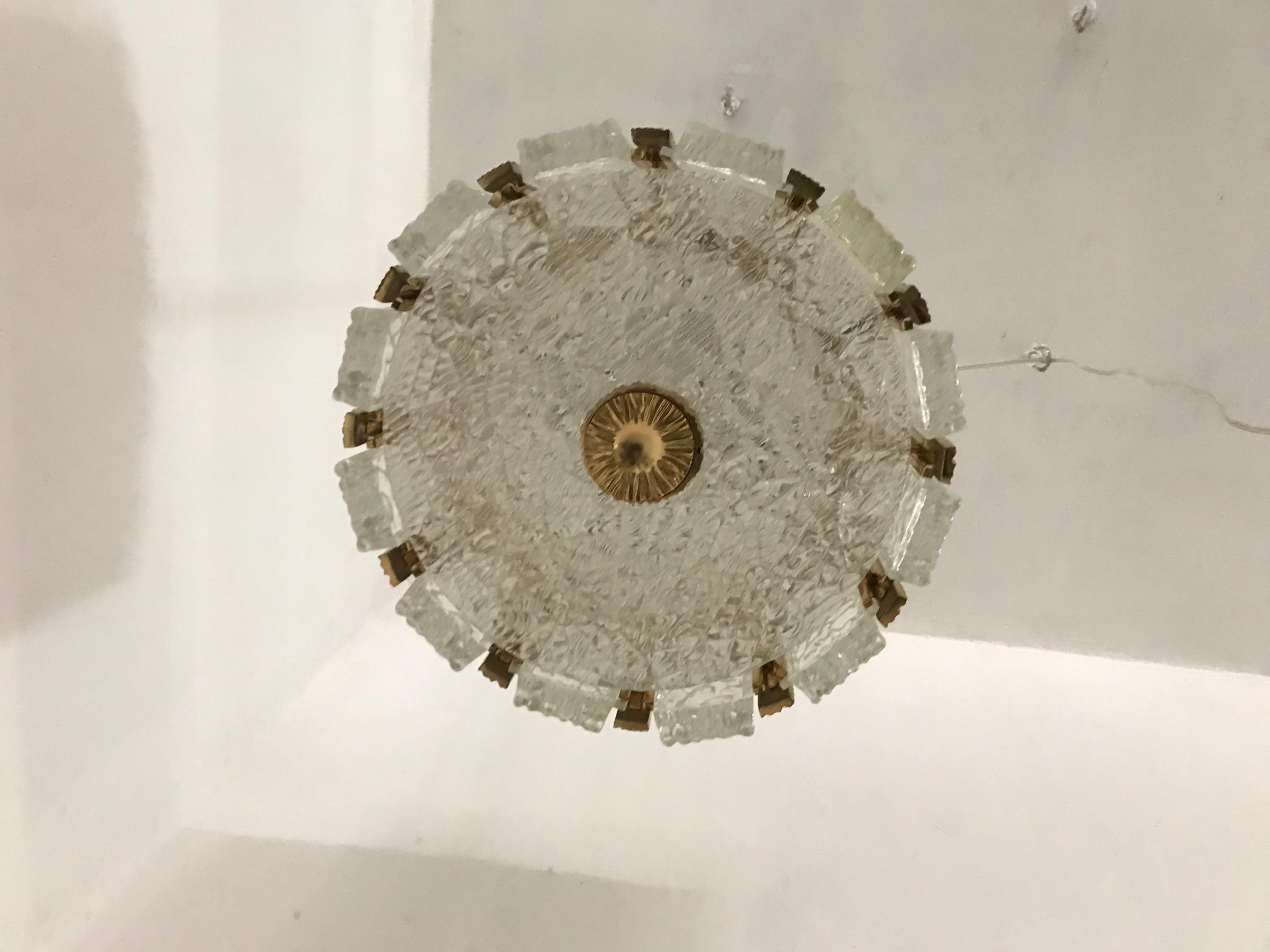 Lampadario moderno di metà secolo di Kalmar, Austria, circa 1960 in vendita 1