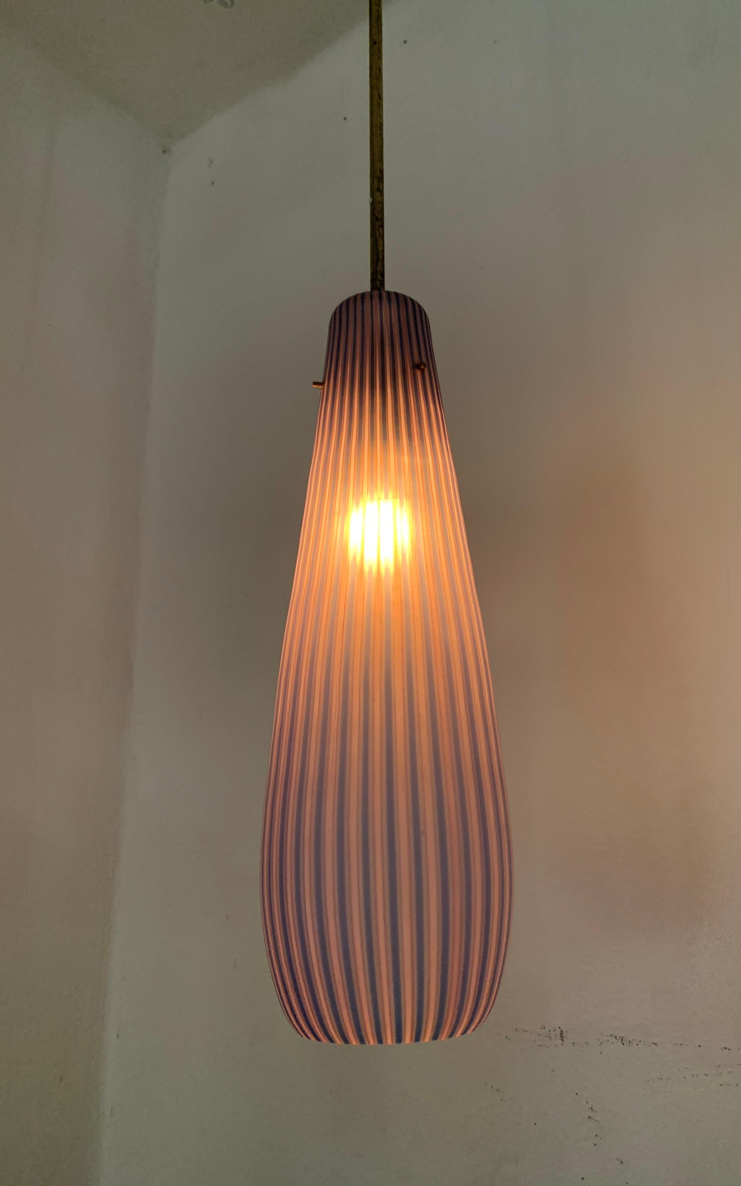 Mid-Century Modern Chandelier in the Style Massimo Vignelli, circa 1960s For Sale 3