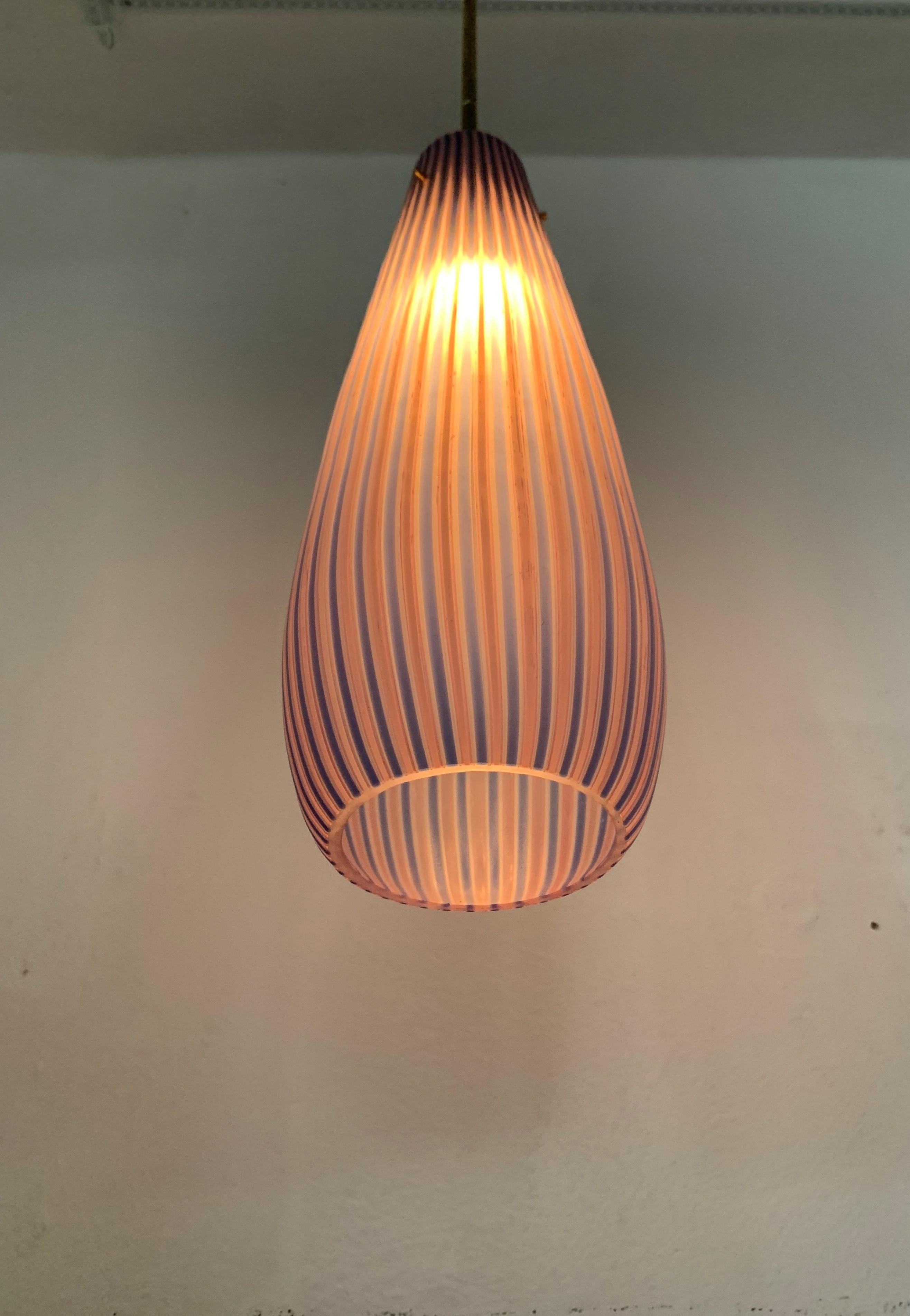 Mid-Century Modern Chandelier in the Style Massimo Vignelli, circa 1960s For Sale 4