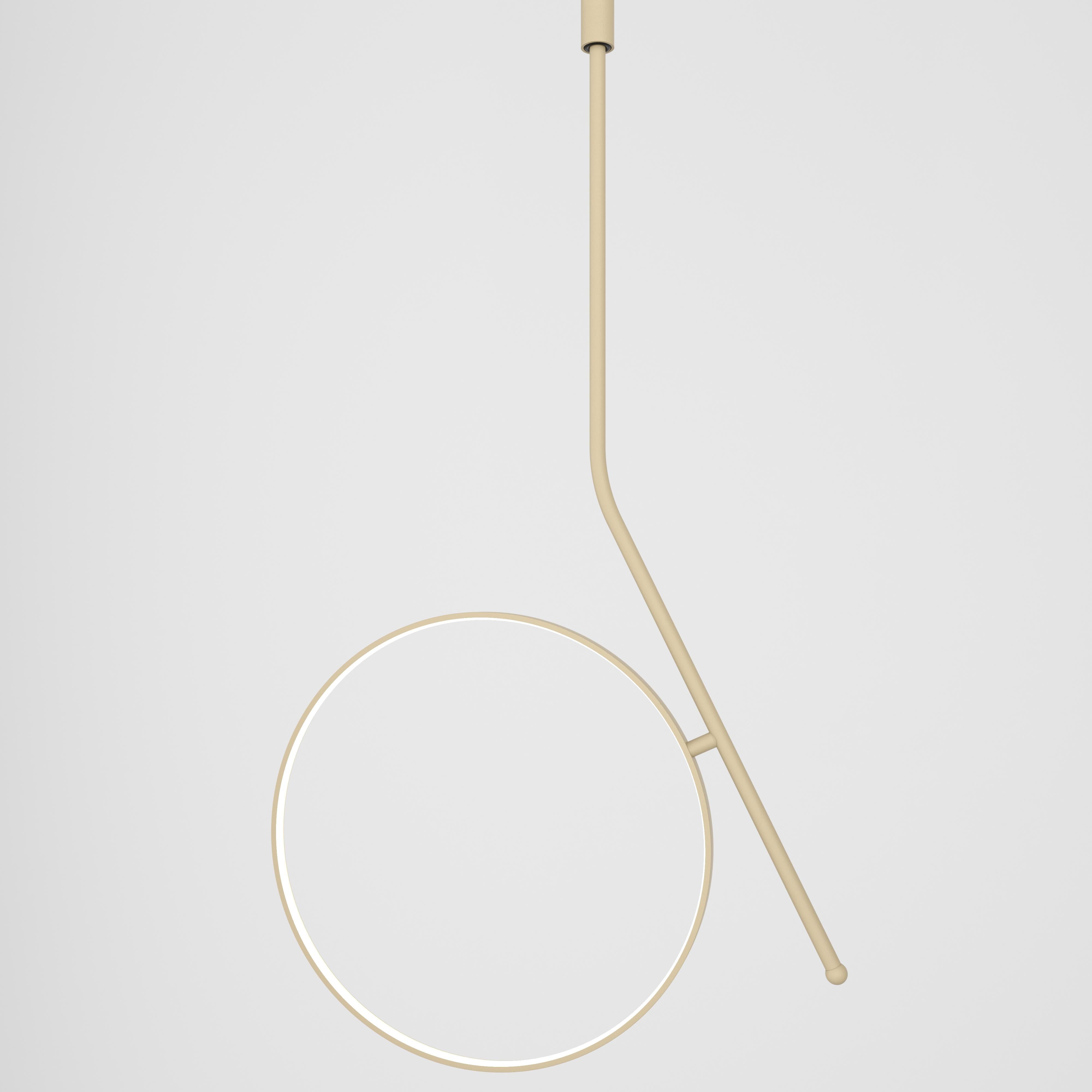 Moderne Kronleuchterlampe, dänische minimalistische Beleuchtung (Minimalistisch) im Angebot