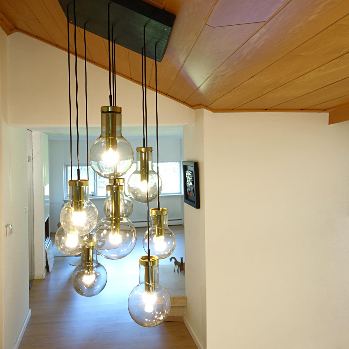 Lampadario o pendente moderno di metà secolo 