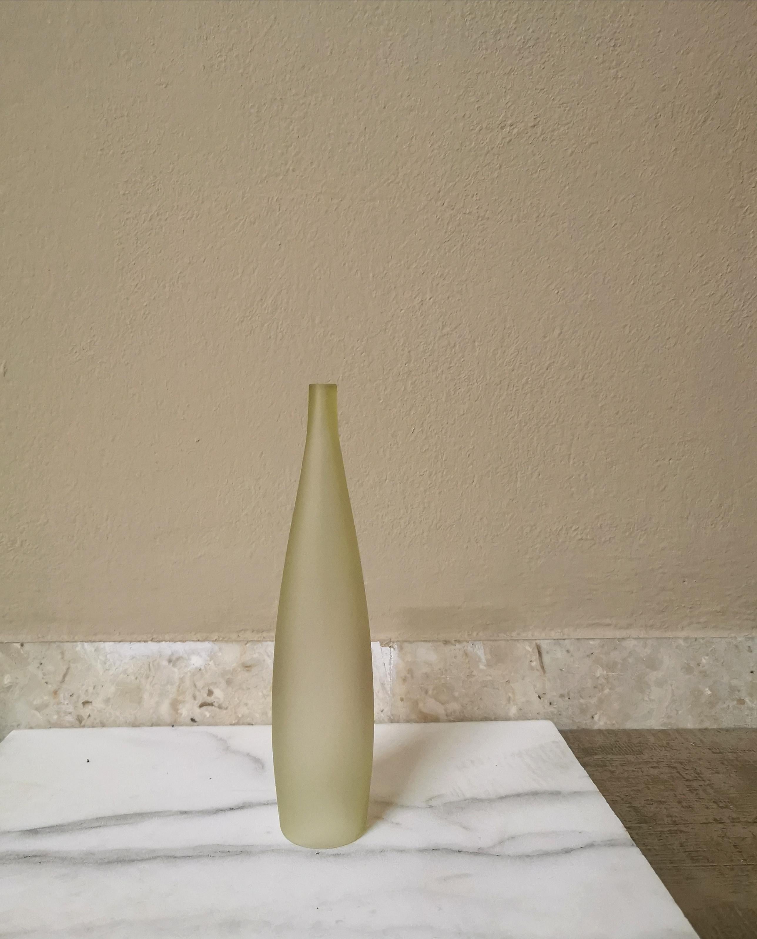 20th Century Mid Century Modern Chandelier Style Stilnovo Glass Brass Design Italy 1960s For Sale