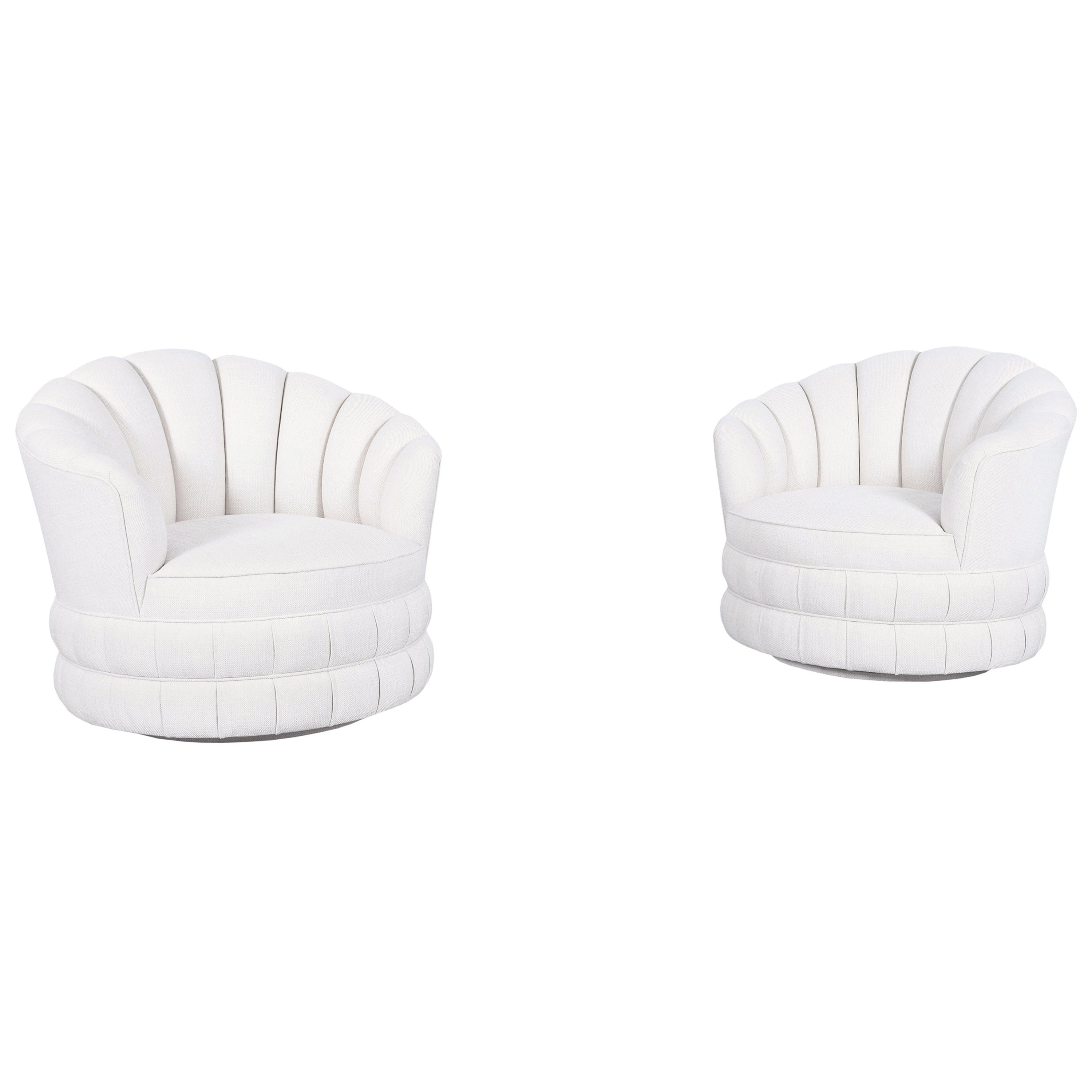 Chaises longues pivotantes à dossier Channel Modernity
