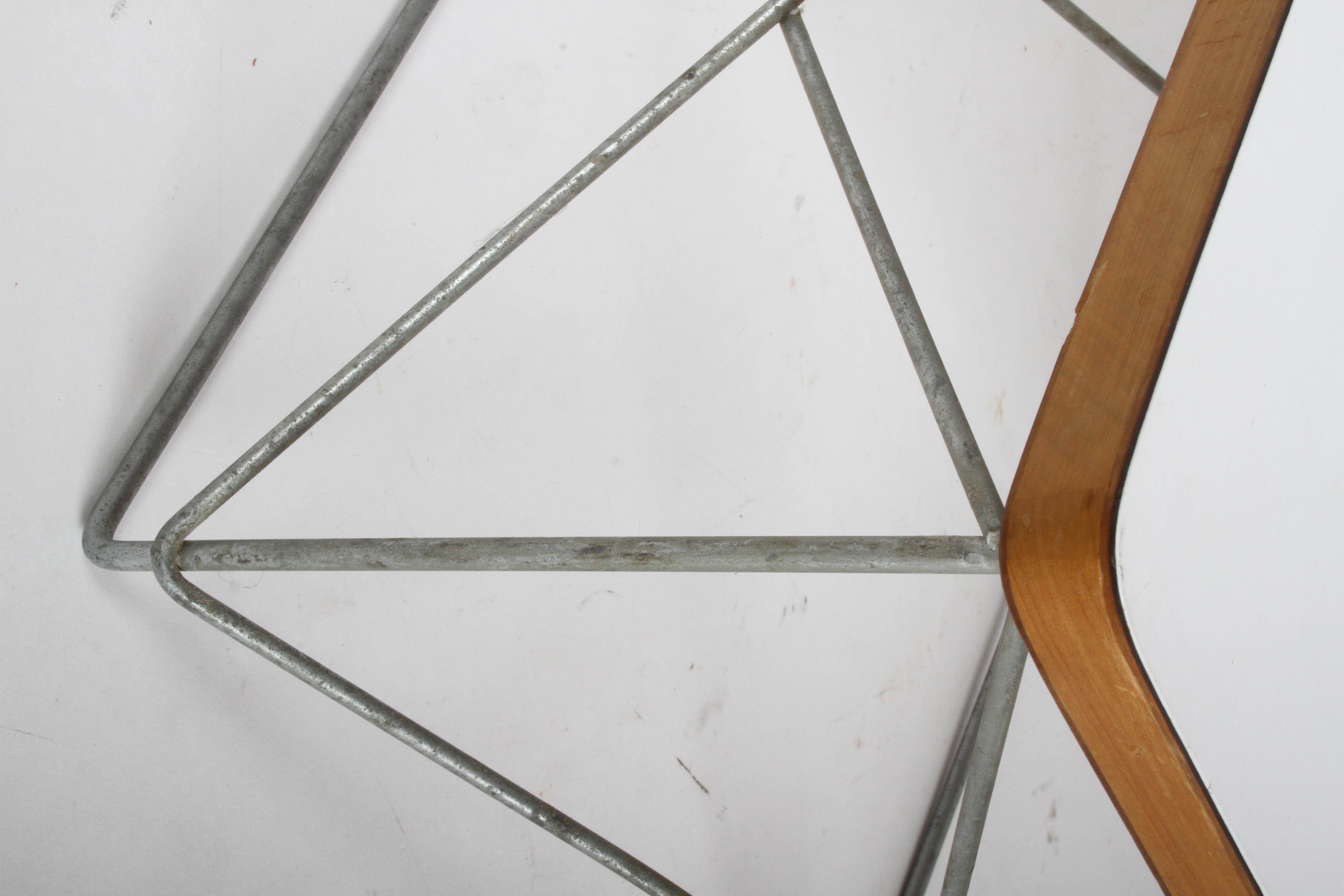 Mid-Century Modern Charles Eames for Herman Miller White Top LTR Tables 4
