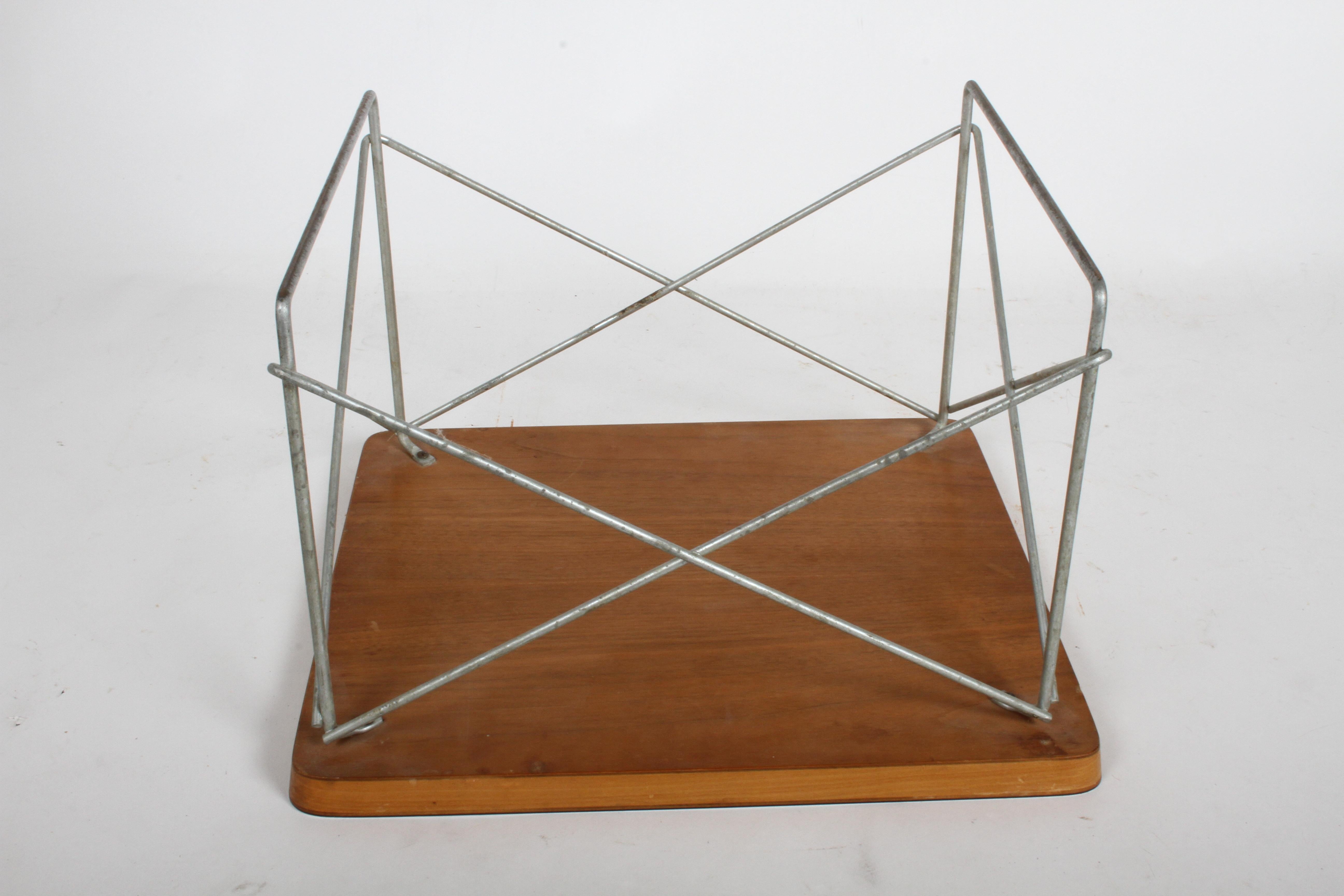 Mid-Century Modern Charles Eames for Herman Miller White Top LTR Tables 7