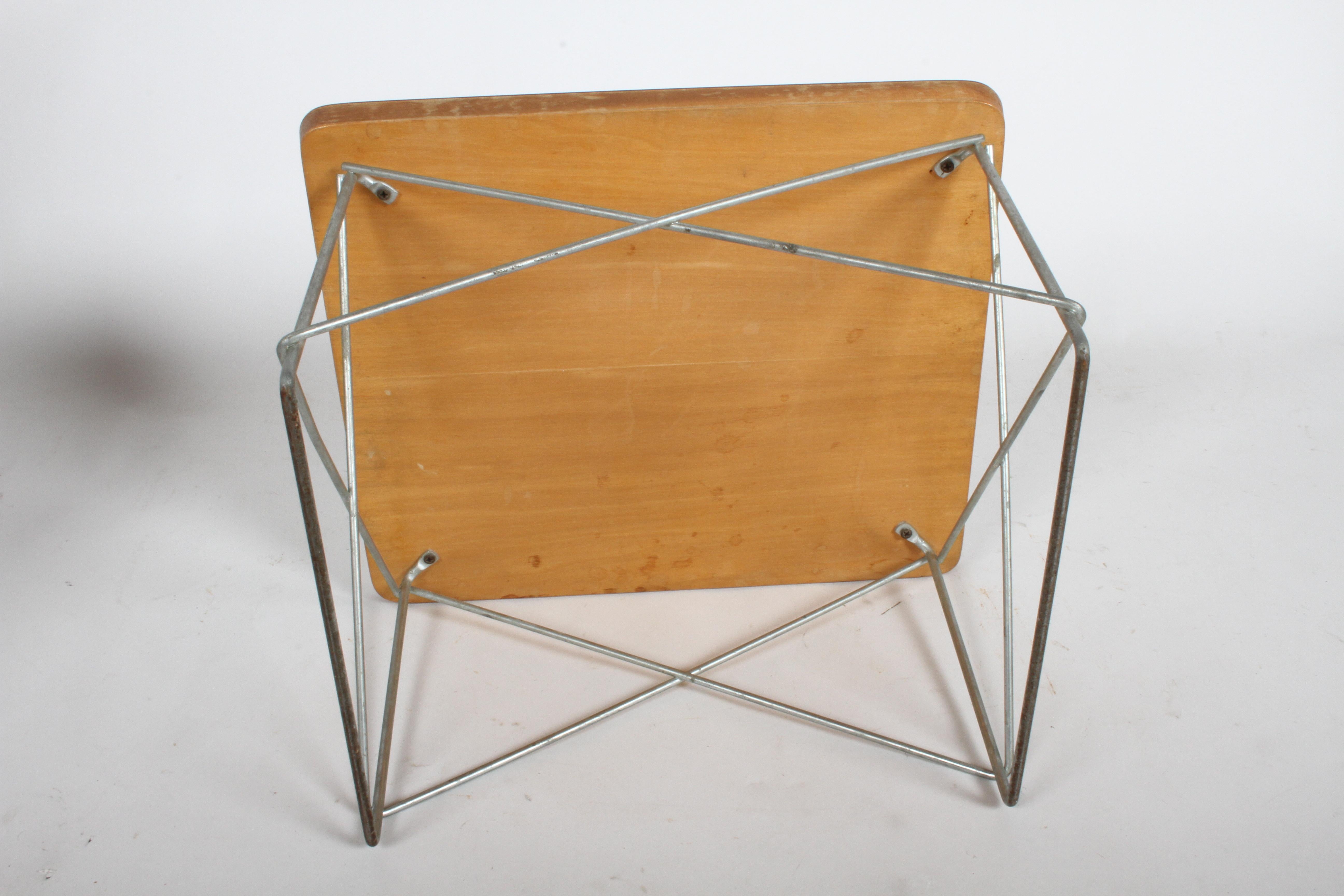 Mid-Century Modern Charles Eames for Herman Miller White Top LTR Tables 13