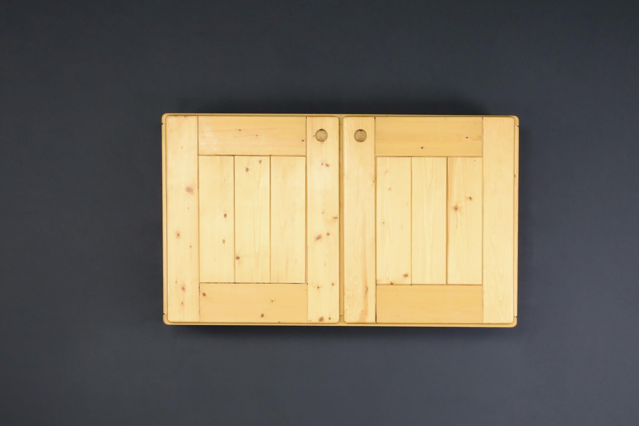 Charlotte Perriand Kiefernholz-Hängelampe für Les Arcs, Frankreich, Moderne der Mitte des Jahrhunderts im Angebot 5