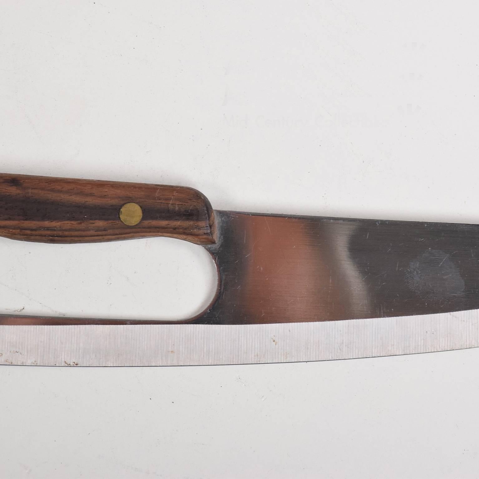 Japanese Mid-Century Modern Chef Major Stainless Steel Knife