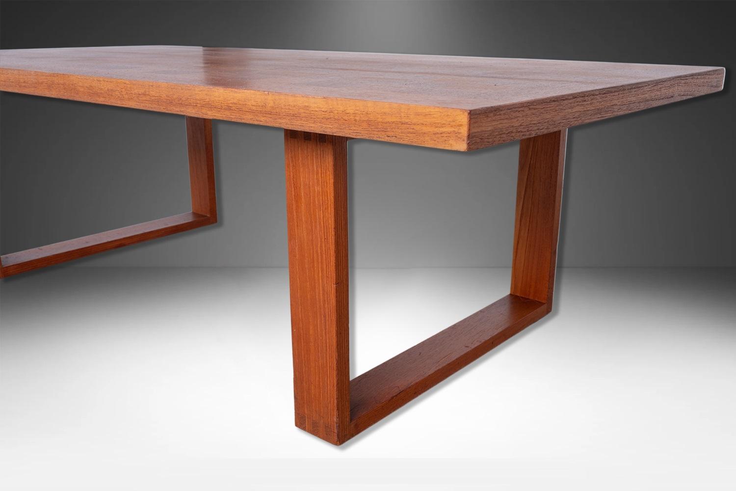 Mid-Century Modern Table basse moderne du milieu du siècle dernier, Arne Vodder pour France & Son en vente