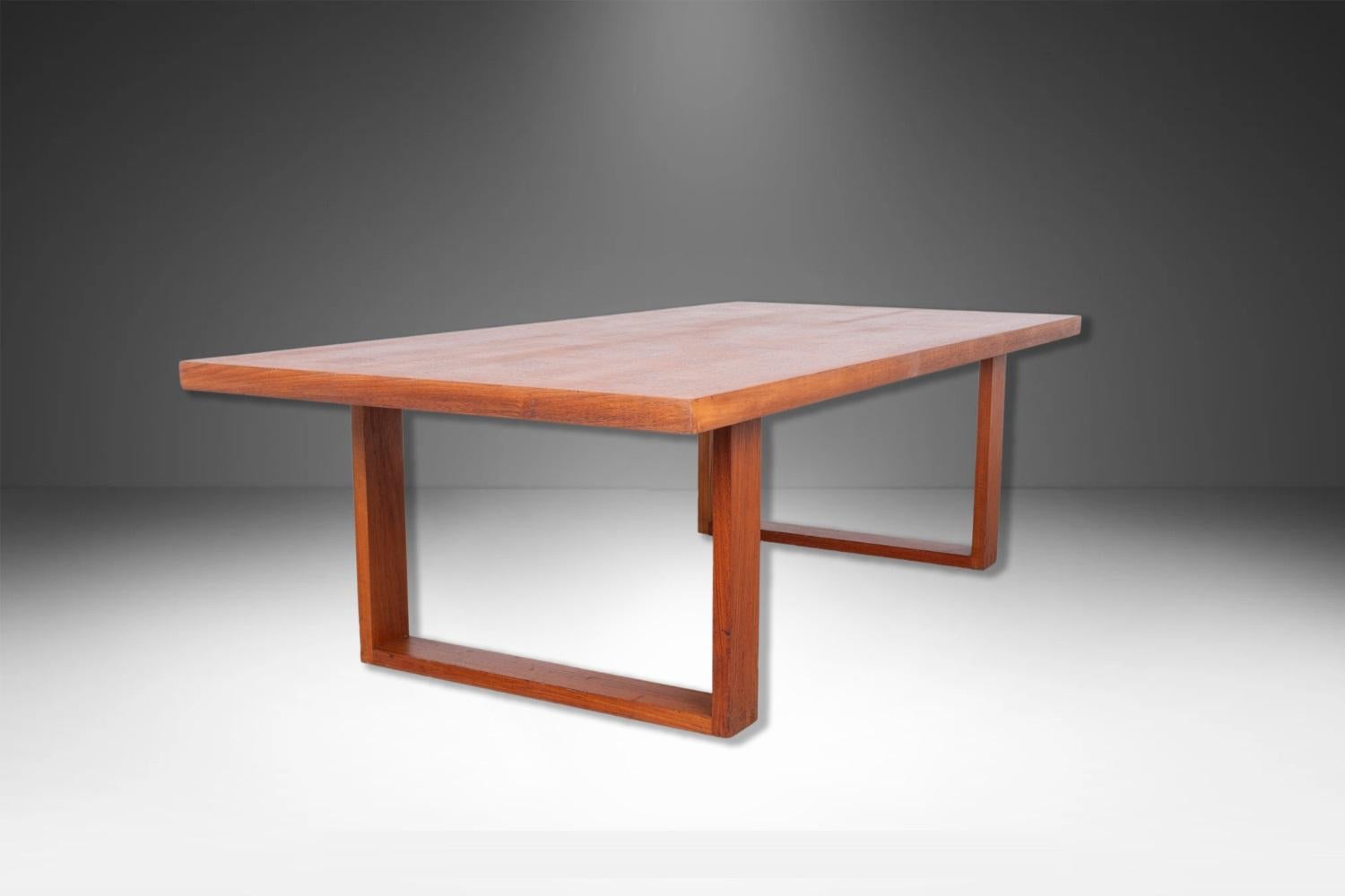 Bois Table basse moderne du milieu du siècle dernier, Arne Vodder pour France & Son en vente