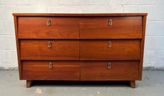 Mid-Century Modern Cherry Lowboy by Bassett Furniture