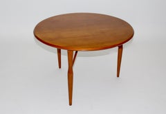 Mid-Century Modern Cherrywood Coffee Table Josef Frank attributed Sweden 1950