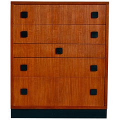 Vintage Mid-Century Modern Chest of Drawers by Alfred Hendrickx for Belform