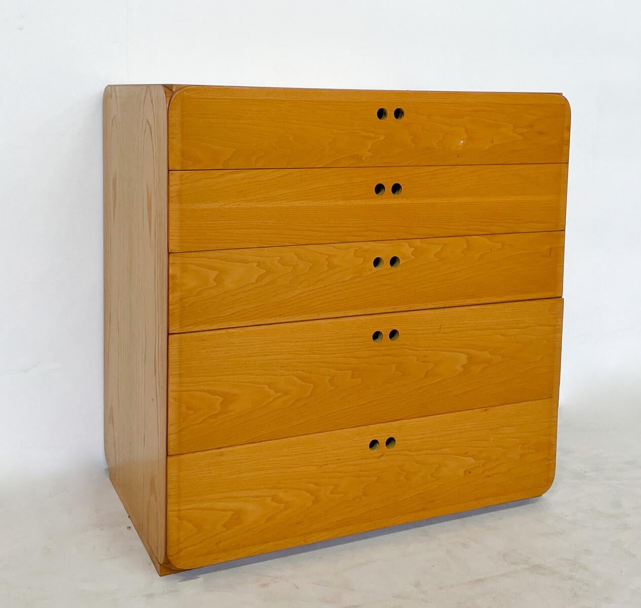 Mid-Century Modern Chest of Drawers by Derk Jan De Vries, 1960s In Good Condition For Sale In Brussels, BE