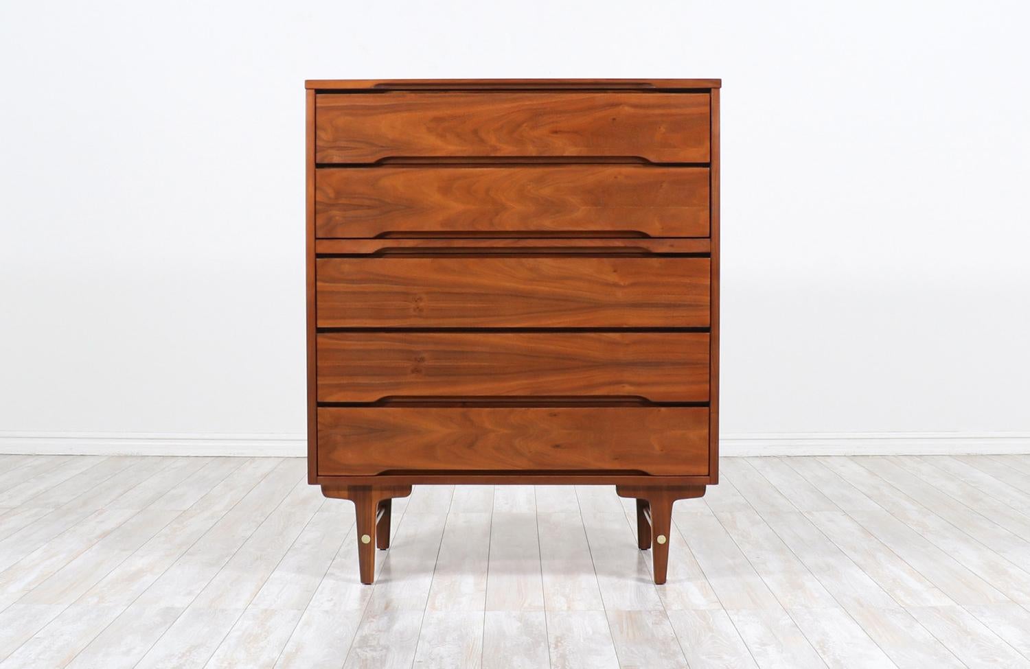 Mid-Century Modern chest of drawers by Stanley Furniture.