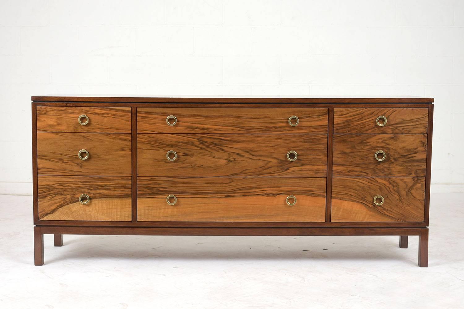 Mid-Century Modern Chest of Drawers by Dunbar 1