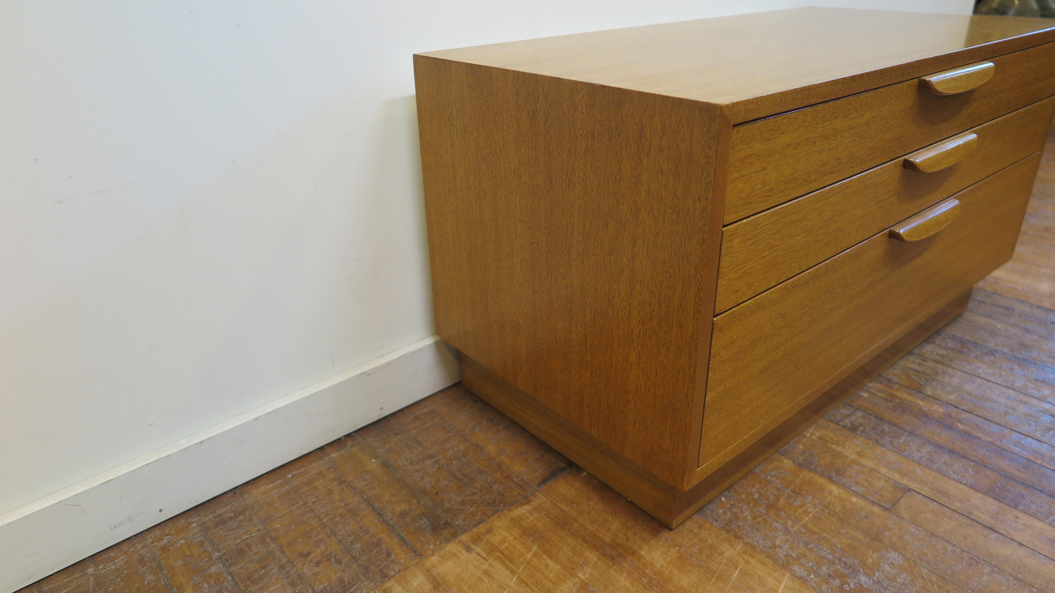 Bleached Mid-Century Modern Chest of Drawers Harvey Probber  For Sale