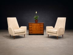 Commode moderne du milieu du siècle en bois de Caviuna, Unknown, c. 1950