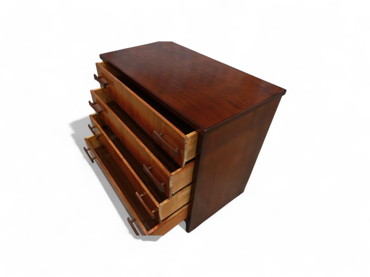 20ième siècle Commode moderne du milieu du siècle en bois de Caviuna, Unknown, c. 1950 en vente