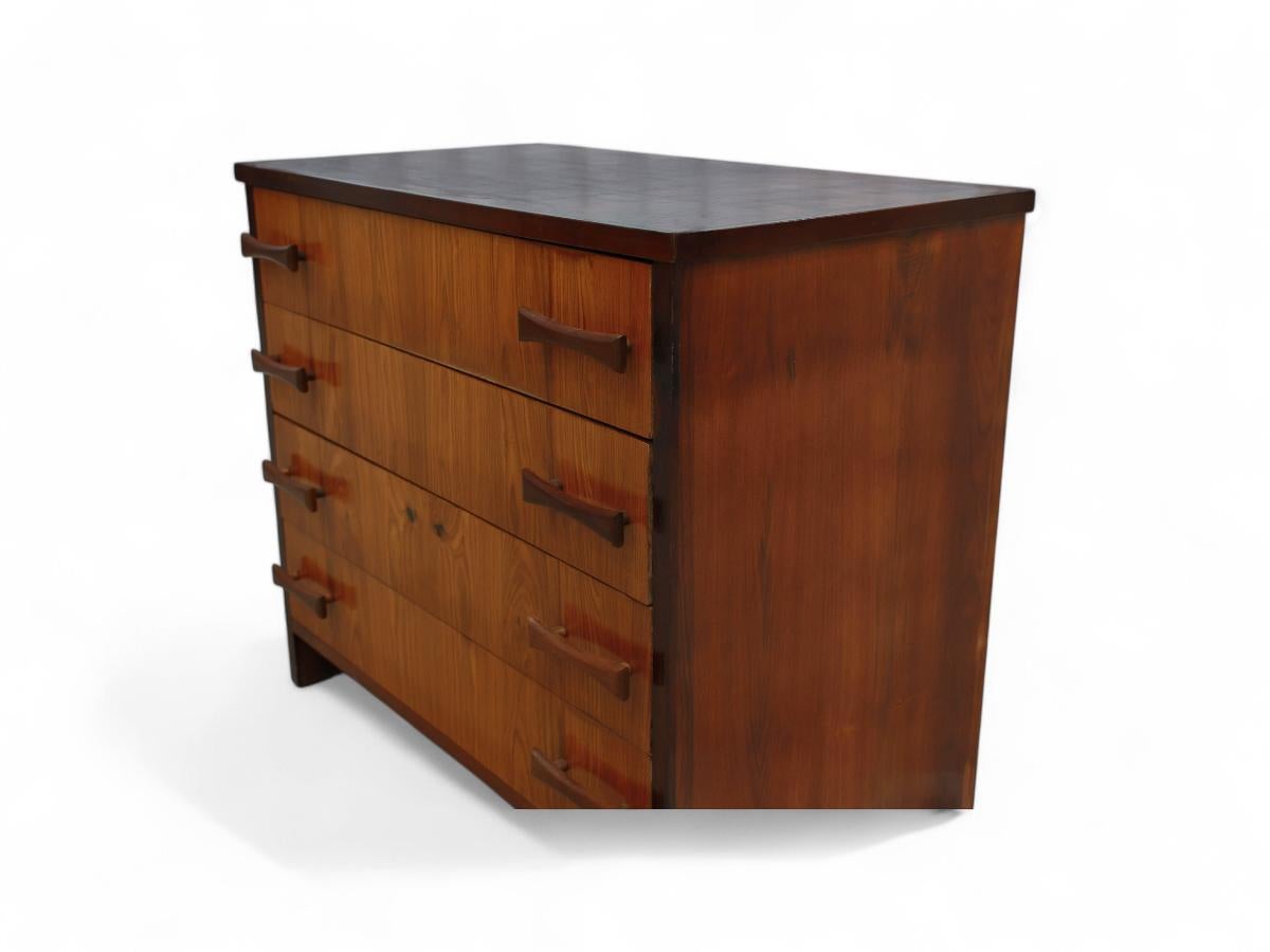 Commode moderne du milieu du siècle en bois de Caviuna, Unknown, c. 1950 en vente 1
