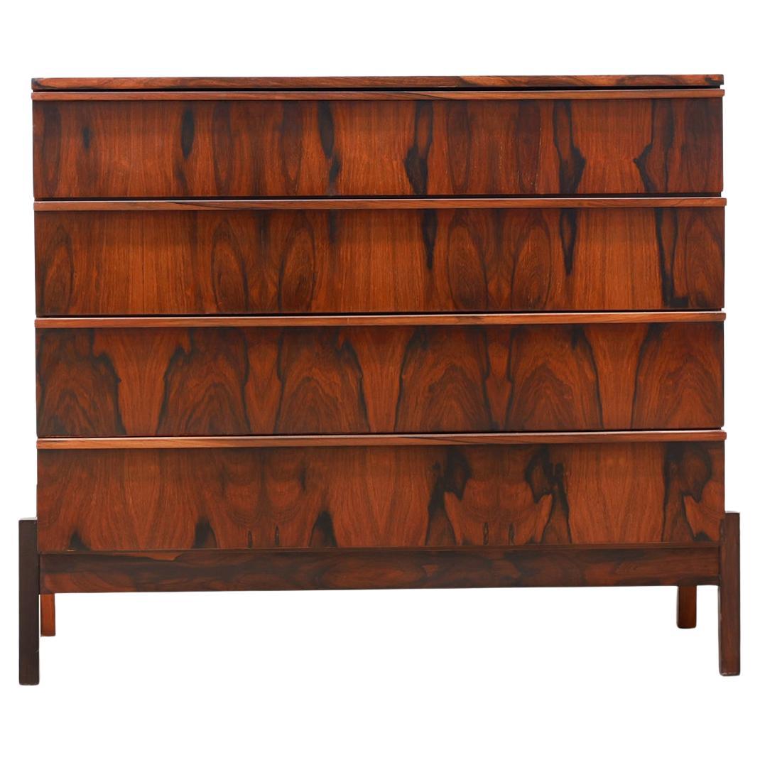 Mid-century Modern Chest of Drawers in Hardwood by Cimo, Brazil
