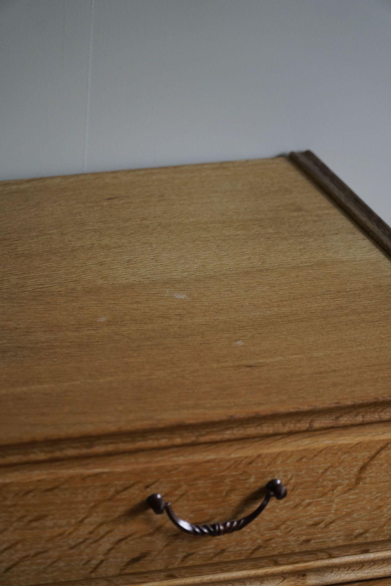 Mid-Century Modern, Chest of Drawers in Oak, By a Danish Cabinetmaker in 1960s 4