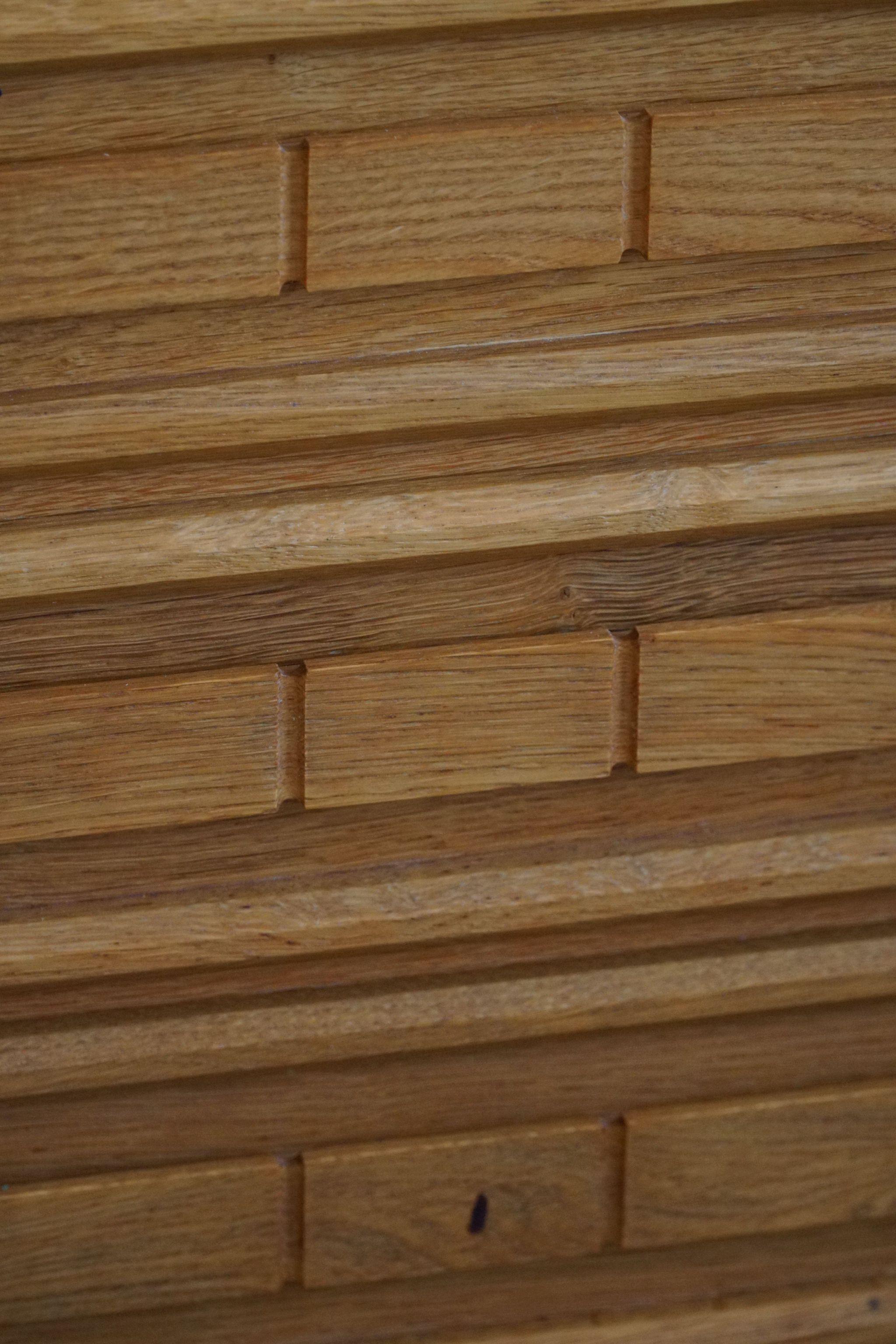 Mid-Century Modern, Chest of Drawers in Oak, By a Danish Cabinetmaker in 1960s 3